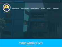 Tablet Screenshot of cosaco.edu.sv